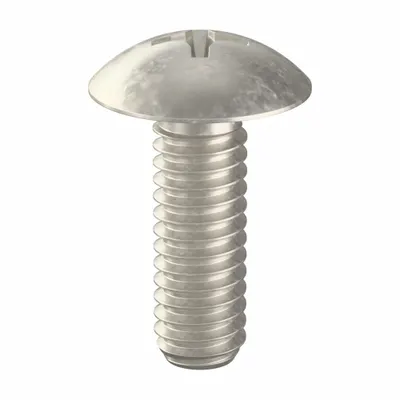 FOREVERBOLT Machine Screw: #8-32 Thread Size, 1/2 in Lg, 18-8, Stainless Steel, NL-19 - Truss Head Machine Screws