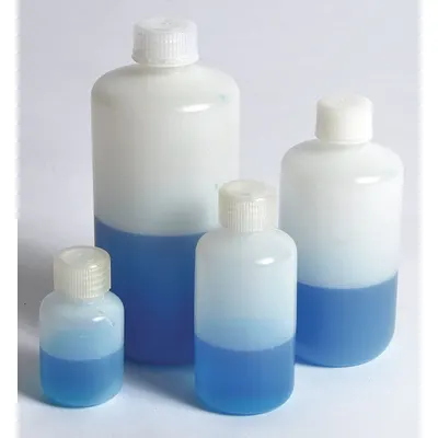 OEM Reagent Bottle: HDPE - HDPE Narrow Mouth Round Lab Bottles