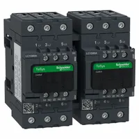 SCHNEIDER ELECTRIC IEC Contactor: Non-Reversing, 3 Poles, 3NO Contacts, 66 A, 24V DC Coil (MPN LC2D80ABBE)