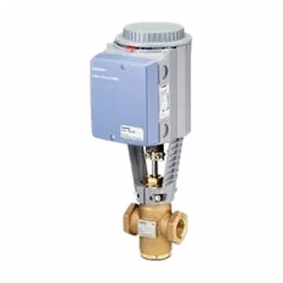Siemens Hydronic Globe Valve: 2-Way, 25 CV Flow, 1 1/2 in, Stainless Steel Body - 2-Way NPT Connection Globe Valves