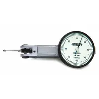 INSIZE Horizontal Dial Test Indicator: 0 mm to 0.8 mm, Horizontal, Metric, 13µm (MPN 2381-08)