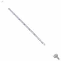 Salt Brine Hydrometer: Salt Brine (Sodium Chloride) by Wt, 0/26.4% Range, 0.5, 11 3/4 in Overall Ht (MPN GW2511X)