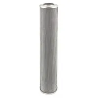 Cartridge hydraulic filter with cellulose media and 2 1/4 in inside diameter. Includes two integral gaskets. Compatible with hydraulic fluid. Designed for use in Heil vehicles