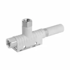 6-stage vacuum generator with 1/8 in G connection and 6 bar max supply pressure. Includes silencer. Suitable for automated material handling, pick-and-place, and packaging applications.