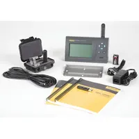 Wireless humidity data logger measuring relative humidity from 20% to 70% and temperature from 32°F to 122°F. Features password protection, Ethernet RJ-45 interface, and includes software for data management. Suitable for monitoring environmental conditions in controlled spaces
