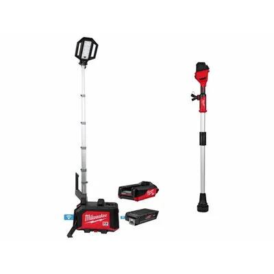 MILWAUKEE Transfer Pump Kit: 25 gpm Max. Flow Rate, 1 1/4 in Female NPT, 5 1/8 in Male - Cordless Transfer Pumps
