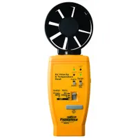 FIELDPIECE Air Velocity Meter: Air Velocity/Relative Humidity/Temp, Under 100 fpm, AAV3, Battery