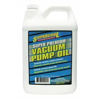 SUPERCOOL Vacuum Pump Oil: 1 gal, Can, 118 Viscosity Index, 220°C Flash Point (MPN V128)