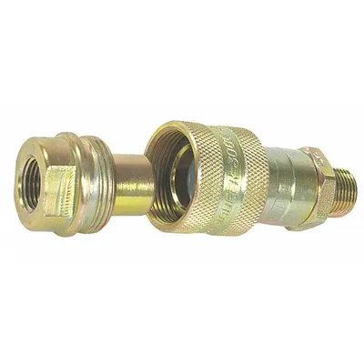 SIMPLEX Ram and Hose Coupler,3/8": 3 1/2 in Overall Lg - Hydraulic Torque Wrench Replacement Parts