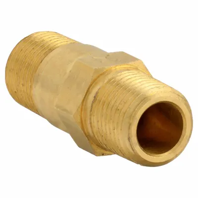 OEM Piston Spring Check Valve: Piston - Brass Inline Piston Check Valves