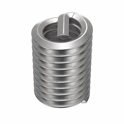 HELI-COIL Screw-Locking Tanged Helical Insert, 5/16"-18 Coarse, Plain, 100 PK - Screw-Locking Tanged Helical Inserts