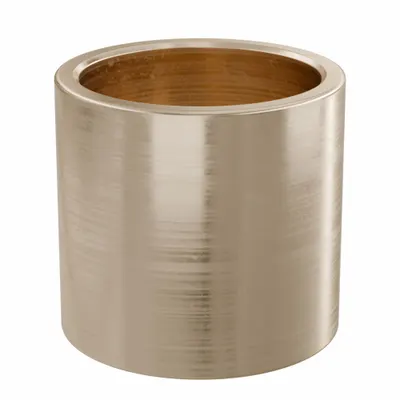 OILITE Sleeve Bearing: Bronze, SAE 841, 25 mm Bore, 30 mm OD, 28 mm Lg - Lubricated General Purpose Metallic Sleeve Bearings