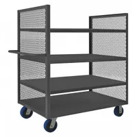 APPROVED VENDOR Stock Truck: 2,000 lb, Flush Lip, 31 in L x 67 in W x 58 in H Overall Dim., Fixed (MPN 2SPT-EX3060-4-2K-6PU-95)