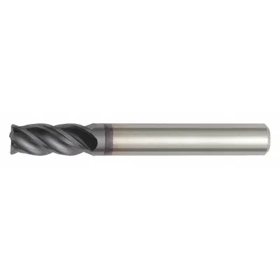 WIDIA HANITA Corner Chamfer End Mill: Carbide, AlTiN Coated, 4 Flute, 20 mm Mill Dia - Fast-Cutting Carbide Corner-Chamfer End Mills for Steel & Cast Iron