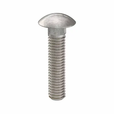 USA INDUSTRIALS Carriage Bolt: Square Neck, 3/8"-16 Thread Size, 1 3/4 in lg, Stainless Steel - 316 Stainless Steel Square Neck Carriage Bolts