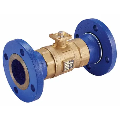 HVAC Control Ball Valve: 2-Way, 3 in Flanged, 134 CV Flow, 100 psi Close-off - 2-Way Flanged Connection Ball Valves
