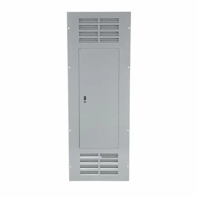 SQUARE D NC56VS Panelboard Cover, 56 in L, Vented Steel Door, 42 Spaces, 400 A - Covers for Square D NQ and NF Panelboards