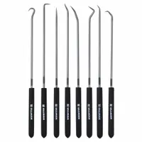 ULLMAN Hook/Pick Set: Steel, Angle/Hook/Multi-Angle/Straight (MPN CHP8-L)