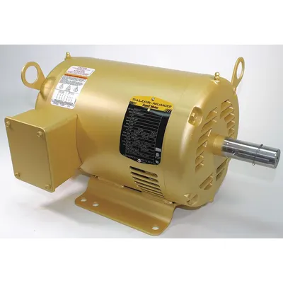 BALDOR General Purpose Motor: Rigid Base Mount, Open Drip Proof, 3 hp, 230/460V AC - Rigid Base 3-Phase General Purpose AC Motors