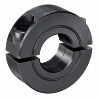 RULAND MANUFACTURING Shaft Collar: 2-Piece, Inch, Round, Clamp-On, 9/16 in Bore Dia, Carbon Steel (MPN SP-9-F)