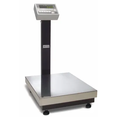 TORBAL Industrial Bench Scale: 19 3/4 in x 15 3/4 in, Not IP Rated, Column-Mounted - Bench Scales with Column-Mounted Indicator