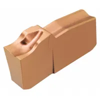 Indexable insert for parting and grooving operations on CNC lathes and automatic screw machines. Designed for machining steel, stainless steel, and cast iron in medium to heavy conditions. Features 5F geometry and grade 1125 for chip control and wear resistance