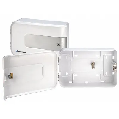 FIRST AID ONLY Empty First Aid Kit: 5 1/4 in Overall Ht, 9 3/4 in Overall Wd, 15 1/2 in Overall Dp - Empty First Aid Kits