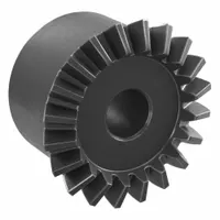 Angular Miter Gear: For 120° Shaft Angle, Module m 1.5, 20 Teeth, Black Oxide Coated Carbon Steel (MPN SAM1.5-20120)