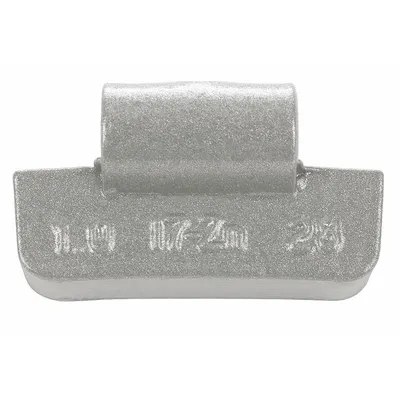 PERFECT EQUIPMENT I7Z-035 Clip-On Wheel Weight, 3.5 oz, Zinc, Coated - Clip-On Wheel Weights