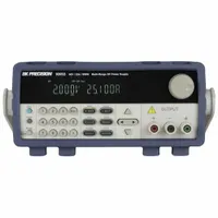 B&K PRECISION DC Power Supply: Multi-Range DC, Included, 3.47 in H x 8.45 in W x 17.52 in D, NIST (MPN 9205B)