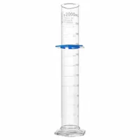 GLOBE SCIENTIFIC Graduated Cylinder: 2 L, A, To Deliver (TD), 20 mL Graduation Increments - mL (MPN 8332000)