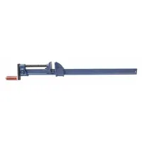 WESTWARD Bar Clamp: Heavy Duty, Crank Handle, 24 in Jaw Opening - Max, 3,500 lb Clamping Force, I (MPN 10D588)