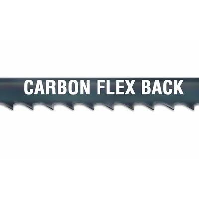 MORSE Band Saw Blade: Carbon Steel, 12 ft, Flex Back - Wood-Cutting Blades for Curved Cuts
