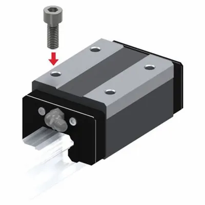 THK Linear Guide Carriage: For 20 mm Rail Wd, Ball, HSR Type Std Guide - THK HSR Series Ball Carriages