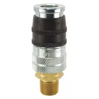 PARKER Quick Connect Hose Coupling: 3/4 in Body Size, 3/4 in Hose Fitting Size, 3/4"-14 Thread Size (MPN EZ-751-12MP)