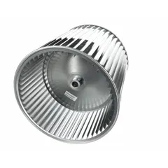 Replacement wheel for HVACR fans, filters, and ventilation systems. Compatible with manufacturer part number 40RM-007-610. Used in commercial and industrial ventilation, air conditioning, and refrigeration units to move air through ducts and equipment.