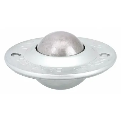 ASHLAND CONVEYOR Ball Transfer: 1 in Ball Dia - Ball Transfer, 75 lb Ball Load Capacity - Countersunk Flange Mount Ball Transfers