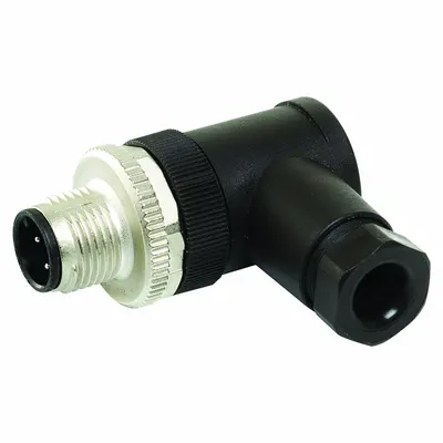 MURRELEKTRONIK Circular Connector: A Coded, 4 Pin, M12 Screw, IP67, Screw Terminals - Field-Wireable Industrial M12 Circular Connectors
