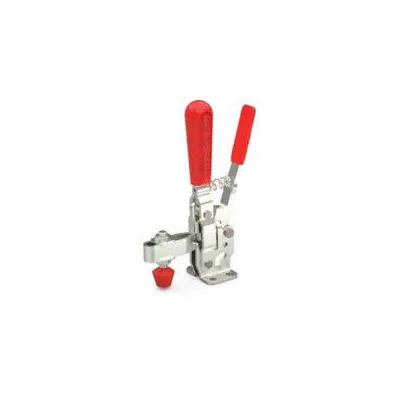 DE-STA-CO Toggle Clamp: Locking Vertical Handle, Flange Base Mounting - Standard Toggle Clamps