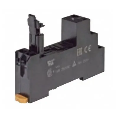 OMRON Relay Accessory: 10 A Rating, DIN-Rail & Surface Socket Mounting, 5 Pins - Combination DIN-Rail & Surface-Mounted Sockets