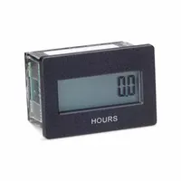 TRUMETER Hour Meter: Hour Meters, Front Panel Mounting, Digital, 1 1/8 in x 1 5/8 in, CE/CUL/UL (MPN 3410-2010)