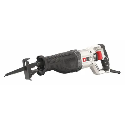 PORTER CABLE Reciprocating Saw: 7.5 A Current, 1 1/8 in Stroke Lg, Straight, Shoe Adj - Corded Reciprocating Saws