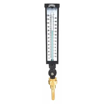 WINTERS Lead-Free Adjustable-Angle Thermometer with Thermowell, TIM102LF