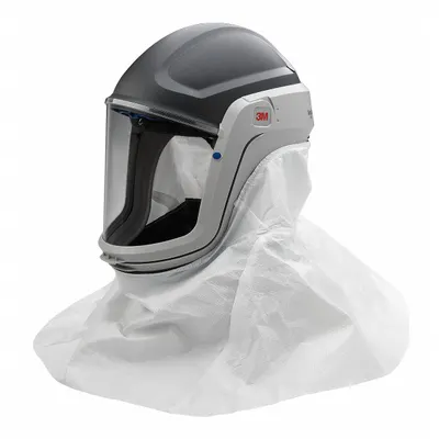 3M Versaflo M-405 Respirator Helmet, Hood Type for PAPR Systems - 3M Painting & Spraying Headgear