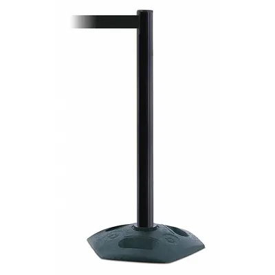 TENSABARRIER Solid-Color Retractable Belt Post Barrier - Solid-Color Retractable Belt Post Barriers