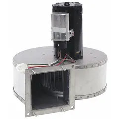 This replacement fan is designed for use in HVACR systems to move combustion gases or air through heat exchangers. It is compatible with manufacturer part number BNR3416. Typical applications include commercial and industrial heating equipment requiring reliable ventilation.