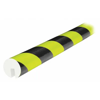 KNUFFI Edge Guard: Polyurethane Foam, Round Shape, 39 in Overall Lg, 0.6 in Overall Thick - Edge Protectors