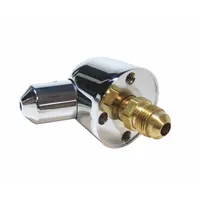 ACORN Fixed Showerhead: Penal-Trol® SpaceSaver, 2.4 gpm Fixed Showerhead Flow Rate, Brass/Chrome (MPN 1244-002-001)
