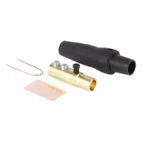 Series Taper Nose Cam: Female, Black, 600V AC/600V DC, 400 A, Double Set Screw Termination (MPN 16D33-4UE)