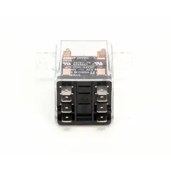 Switching relay for HVAC systems, used to control fans, compressors, and other electrical loads. Suitable for commercial and residential heating, ventilation, and air conditioning equipment requiring reliable circuit switching.